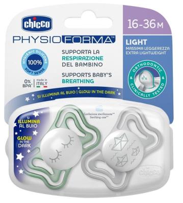 Opakowanie Smoczek uspokajając light silikon lumi 2szt 16-36m