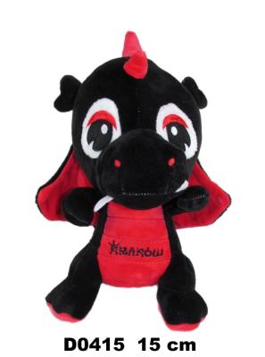 Opakowanie Smok ''Kraków'' czarny czerwony 15cm