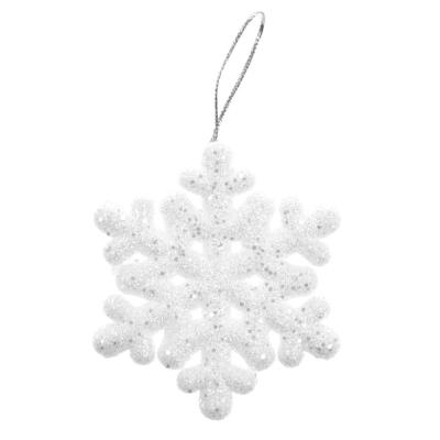 Opakowanie Śnieżynki lśniące 7cm 8szt