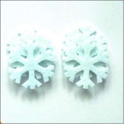 Opakowanie Śnieżynki z filcu 6szt