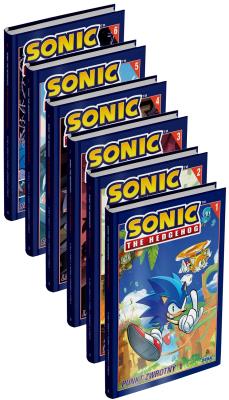 Sonic the Hedgehog 1-6. Autor: Flynn Ian, Tracy Yardley, Adam Bryce Thomas. SmakLiter.pl Okładka książki Sonic the Hedgehog 1-6
