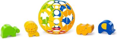 Sorter klocków ze zwierzakami O'ball. Wydawca: Pro Kids. SmakLiter.pl Opakowanie Sorter klocków ze zwierzakami O'ball