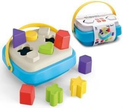 Sorter wiaderko 8 klocków. Wydawca: Artyk. SmakLiter.pl Opakowanie Sorter wiaderko 8 klocków