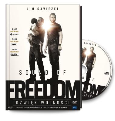 Okładka książki Sound of Freedom, Dźwięk Wolności DVD