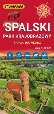 Okładka książki Spalski Park Krajobrazowy 1:50 000