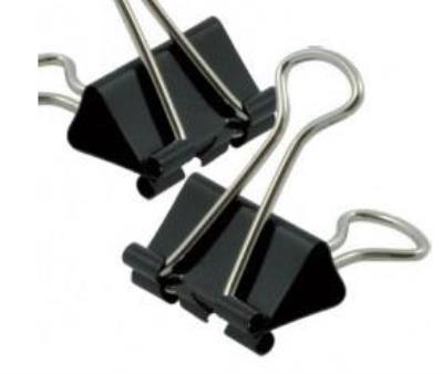 Opakowanie Spinacz binder clip 41 mm a'12