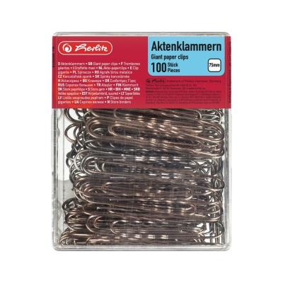 Opakowanie Spinacze metalowe 75mm 8859019