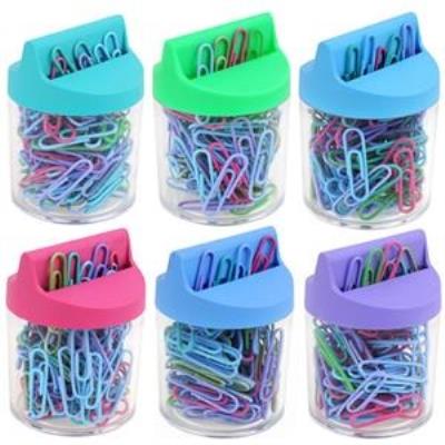 Opakowanie Spinacze pastelowe MEMOBE 28 mm 100 szt. 1 szt.mix