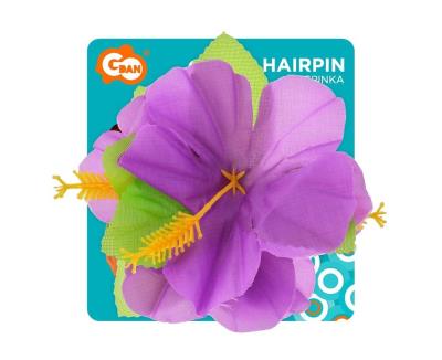 Opakowanie Spinka hawajska duża fioletowa