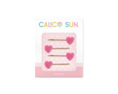 Opakowanie Spinki do włosów Sophia - Serduszko 4szt.