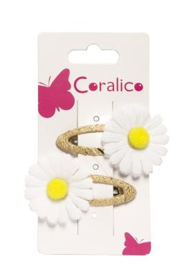 Opakowanie Spinki ze stokrotką 2szt