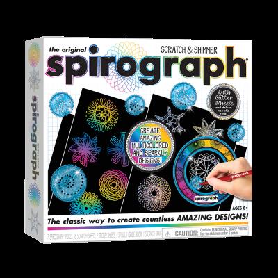 Opakowanie Spirograph zestaw do zdrapywania