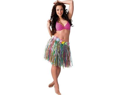 Opakowanie Spódniczka hawajska wielokolorowa 45cm