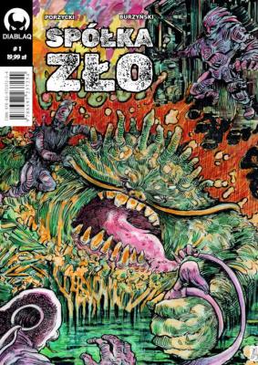 Spółka ZŁO. Autor: Porzycki Karol. SmakLiter.pl Okładka książki Spółka ZŁO