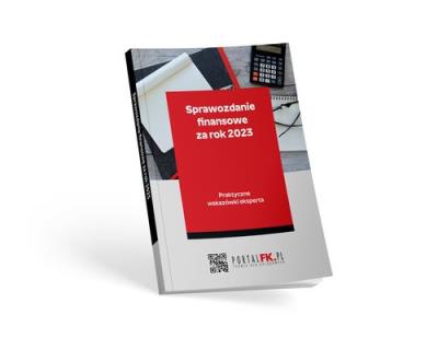 Sprawozdanie finansowe za rok 2023. Autor: Trzpioła Katarzyna. SmakLiter.pl Okładka książki Sprawozdanie finansowe za rok 2023