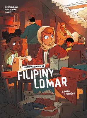 Okładka książki Sprawy kryminalne Filipiny Lomar T.5 Drab..