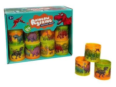 Sprężyna tęczowa Dinozaur (24szt). Wydawca: ADAR. SmakLiter.pl Opakowanie Sprężyna tęczowa Dinozaur (24szt)