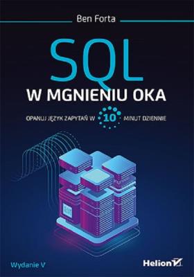 Okładka książki SQL w mgnieniu oka.
