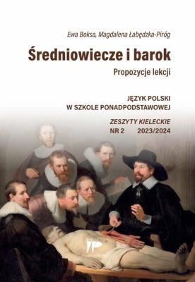 Okładka książki Średniowiecze i barok... JPSPP nr 2 2023/2024