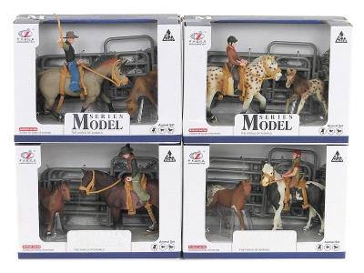 Opakowanie Stadnina, 2 konie, jeździec i akcesoria MIX