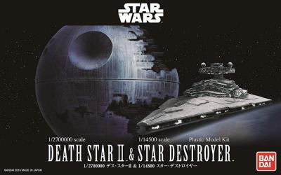 Opakowanie Star Wars Death Star II + Star Destroyer 1:145000