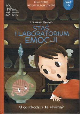 Okładka książki Staś i laboratorium emocji wyd. 2023