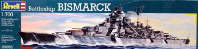 Opakowanie Statek 1:700 Battleship Bismarck