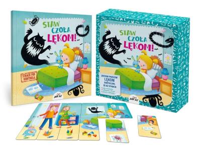 Staw czoła lękom. Zestaw przeciw lękom. Autor: Luca de Leone, Mancini Paolo, Silvia Forzani. SmakLiter.pl Okładka książki Staw czoła lękom. Zestaw przeciw lękom