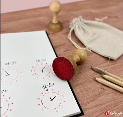 Opakowanie Stempel do nauki czasu - godziny