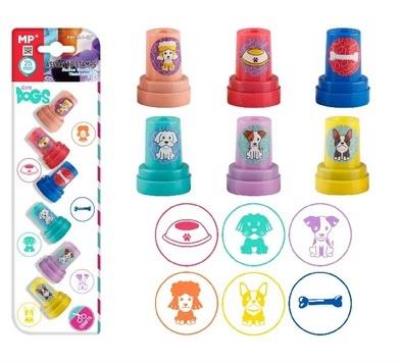 Opakowanie Stempelki pieski 6szt