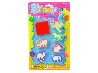 Stempelki zwierzęta. Wydawca: ADAR. SmakLiter.pl Opakowanie Stempelki zwierzęta