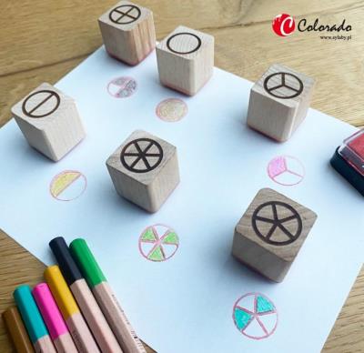 Opakowanie Stemple ułamkowe. Ułamkowa Przygoda 12szt