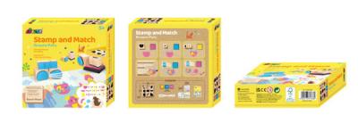 Stempluj i dopasuj stwórz zwierzątka. Wydawca: Russell. SmakLiter.pl Opakowanie Stempluj i dopasuj stwórz zwierzątka