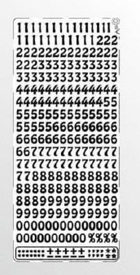 Opakowanie Stiker ażurowy 023 10x23cm srebrny