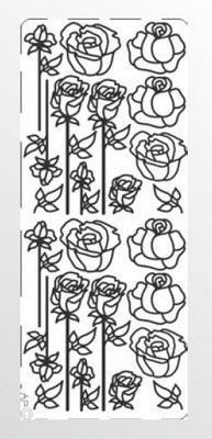 Opakowanie Stiker ażurowy czerwony