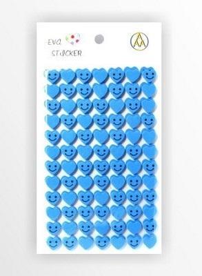 Opakowanie Stiker z elementami z pianki jasnoniebieski