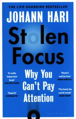 Stolen Focus Why You Can't Pay. Autor: Hari Johann. SmakLiter.pl Okładka książki Stolen Focus Why You Can't Pay