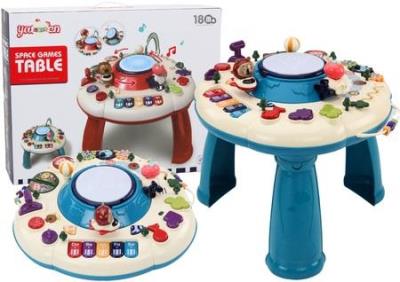 Opakowanie Stolik edukacyjny interaktywny pianinko niebieskie