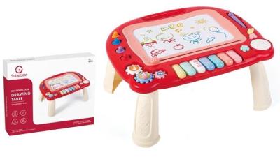 Stolik edukacyjny ze znikopisem na baterie. Wydawca: Sobebear. SmakLiter.pl Opakowanie Stolik edukacyjny ze znikopisem na baterie