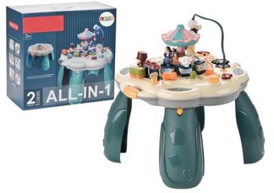 Opakowanie Stolik interaktywny edukacyjny 2w1 niebieski