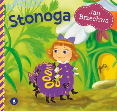 Stonoga. Autor: Jan Brzechwa. SmakLiter.pl Okładka książki Stonoga