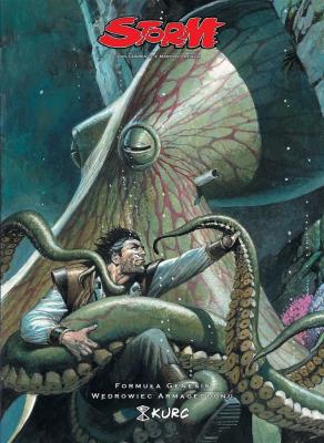 Storm T.11 Formuła Genesis. Wędrowiec Armageddonu. Autor: Lodewijk Martin, Lawrence Don. SmakLiter.pl Okładka książki Storm T.11 Formuła Genesis. Wędrowiec Armageddonu