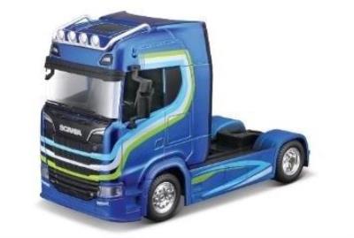 Opakowanie Str. Fire Haulers Custom Scania 770S Blue BBURAGO