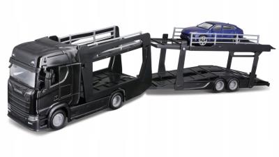 Str.Fire Multicar Carrier Scania 770S 1:43 BBURAGO. Wydawca: BBurago. SmakLiter.pl Opakowanie Str.Fire Multicar Carrier Scania 770S 1:43 BBURAGO