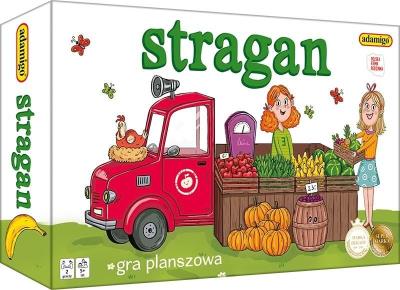 Stragan - gra planszowa. Wydawca: Adamigo. SmakLiter.pl Opakowanie Stragan - gra planszowa