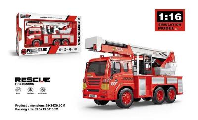 Opakowanie Straż pożarna światło dźwięk 1:16