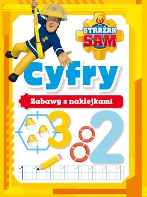 Okładka książki Strażak Sam. Cyfry. Zabawy z naklejkami