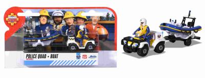 Opakowanie Strażak Sam Pojazd z przyczepą