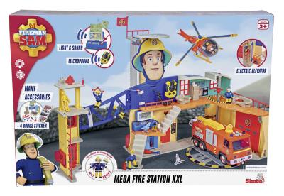 Strażak Sam Remiza strażacka XXL. Wydawca: SIMBA. SmakLiter.pl Opakowanie Strażak Sam Remiza strażacka XXL