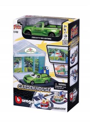 Opakowanie Street Fire Bburago City Garden House 1:43 BBURAGO